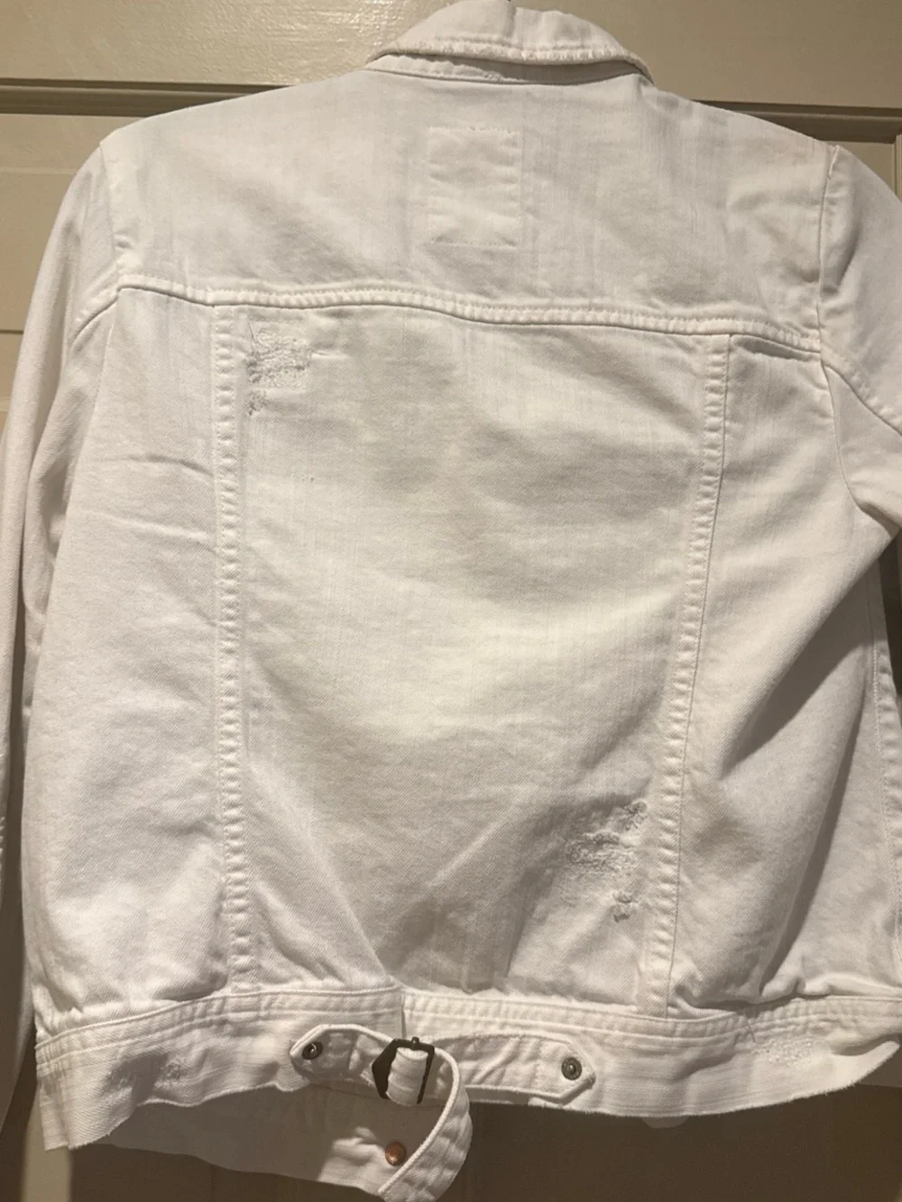 J. Crew White Women's Denim Jacket -